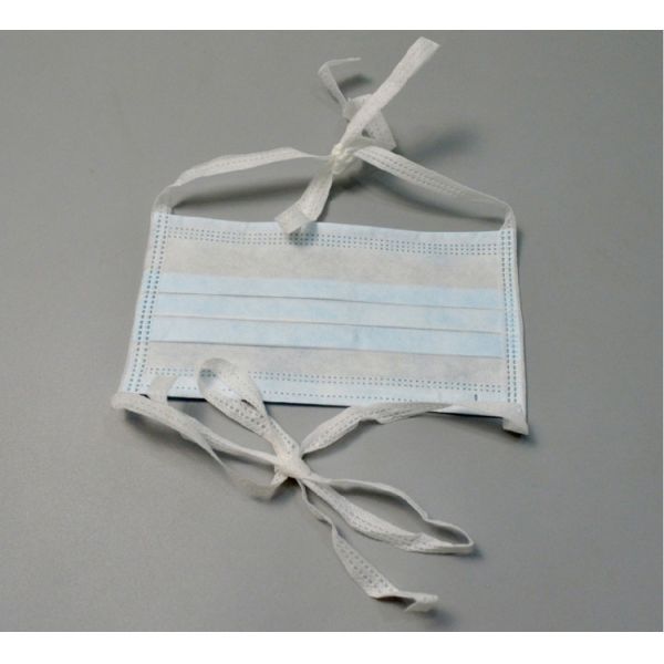 Non Woven Disposable Earloop Face Mask 3 Ply With Easy Adjustable Elastic