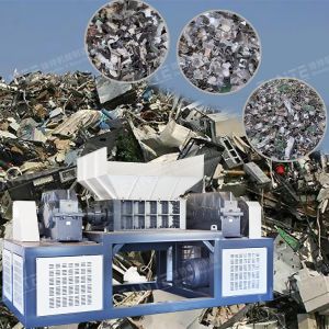 Buy cheap Powerful Dual Shaft Shredder for Recycling Scrap Electronics Such As TVs Phones from wholesalers