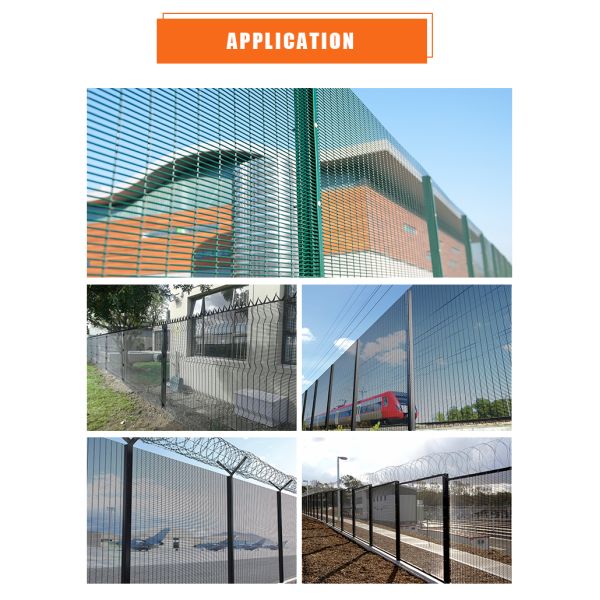 358 High Security Wire Fencing Panels