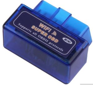 MINI WIFI ELM327 OBDII Code Reader V1.5 Software Version Support Android and iPhone / iPad