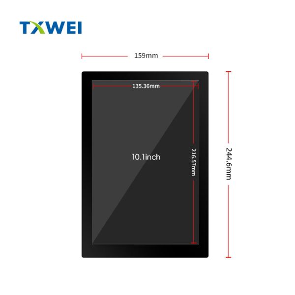 10.1-inch 800 * 1280 Smart Home Appliance Display TFT Car Touch LCD Display HDMI Interface