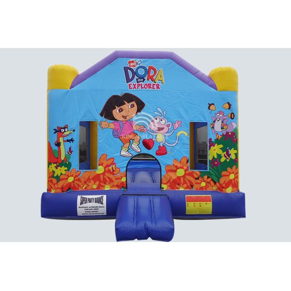 Inflatable Bouncer Castle House Party Jumping Bouncer Trampoline Theme Commercial For Kids