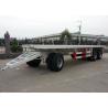 20ft 30 foot 45T payload 3 Axles draw bar Flat deck Trailer for sale