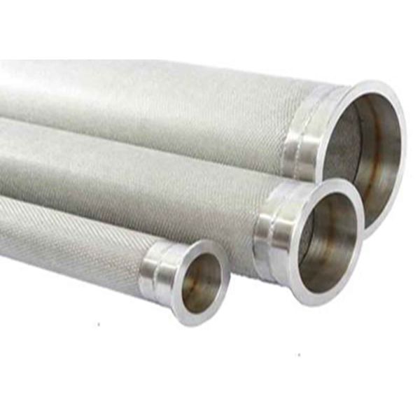 317 L Sintered Metal Mesh Filter Tube Ensures Fine Filtration 0.2 Micron