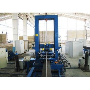 China Stainess Steel H Beam Assembly Machine Hydraulic Automatic Centering 16.5 KW on sale