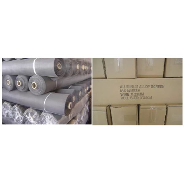 16x16 Window Screen Wire Mesh Light Weight Aluminum Alloy For Mosquito Netting