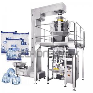 China 30 Bag / Min Vertical Packaging Machine Automatic Ice Cube Packing Machine on sale