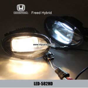 Buy cheap Honda Stepwgn car front fog lamp assembly LED daytime running lights drl from wholesalers