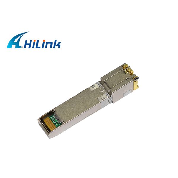 10G BASE-T RJ45 to 30~80 Meters CAT6 Copper SFP+ Transceivers