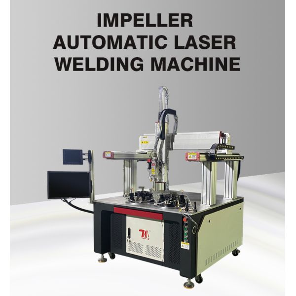 CNC Automatic Fiber Laser Welding Machine for High Pressure Water Pump Impeller