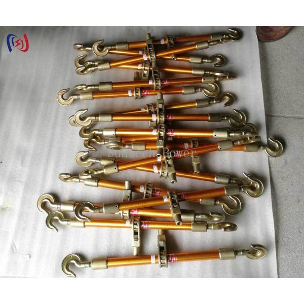 Dual Hook Aluminium Turnbuckle 10-50KN for Conductor Stringing