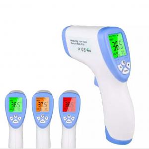China Precise Digital Forehead Thermometer Built In Laser Pointer Digital LCD wholesale
