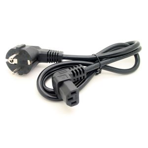 China European Male to IEC 320 C13 Down Angle Power cord 1Meter wholesale