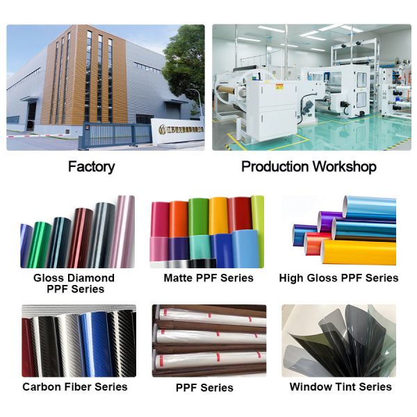 Car Wrap Film Vinyl Wrap Film Removable Scratch Resistance TPU Color Change PPF For Car Body Glossy Finish