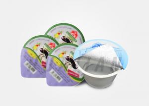 China 76mm PP Easy Peelable Aluminium Lidding Foil For Yogurt Cup wholesale