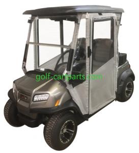 China 3 Sided Golf Cart Enclosures With Hard Doors 2 Passenger Golf Cart Cover wholesale