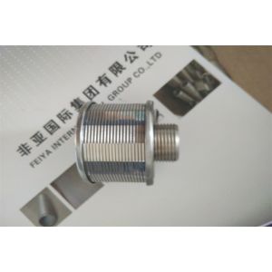 China SS316L Johnson Water Filter Nozzles 2&quot; DN 2-1/8&quot; Length Strainer Nozzle wholesale