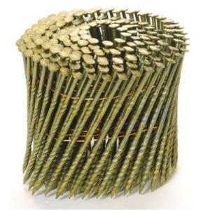 China Collated Pallet Galvanized Coil Nail 15 Degree Coil Siding Nails Ring Shank on sale