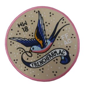 Buy cheap Panton Color Heat Cut Border Iron On Embroidery Patch from wholesalers