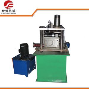 China Automatic U Channel Light Gauge Shutter Door Track Roll Forming Machine wholesale