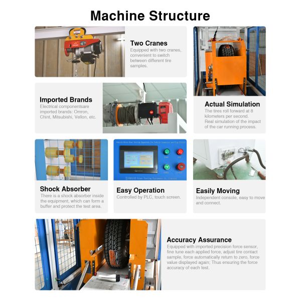 IEC62196 Electric Vehicle Connector Plug Drive Over Test Equipment 5000N