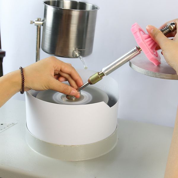 170-180W Motor Tool Accessories Gem Lapidary Machine FJM-2014 AC220V 50-60Hz