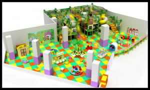 China 3-12 Years Old Kids Commercial Indoor Playground with Double Slide Indoor Soft Playground wholesale
