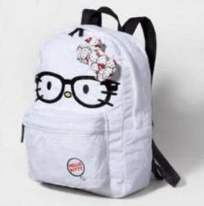 China canvasKitty backpack-brand bag-cute design school bag-canvas beautifull promotional baggae wholesale