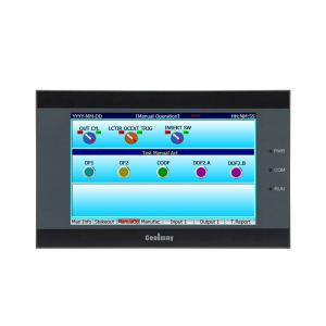 China Analog Output Integrated 5 Inch HMI PLC Controller Fully Automatic Button Feeding Machine Controller on sale
