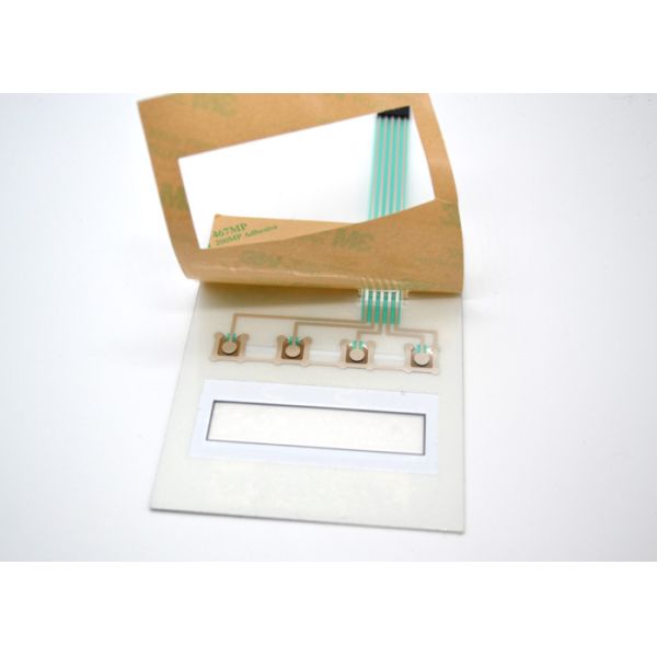 Wire Resistance Metal Dome Membrane Switch For Telecommunication Instruments