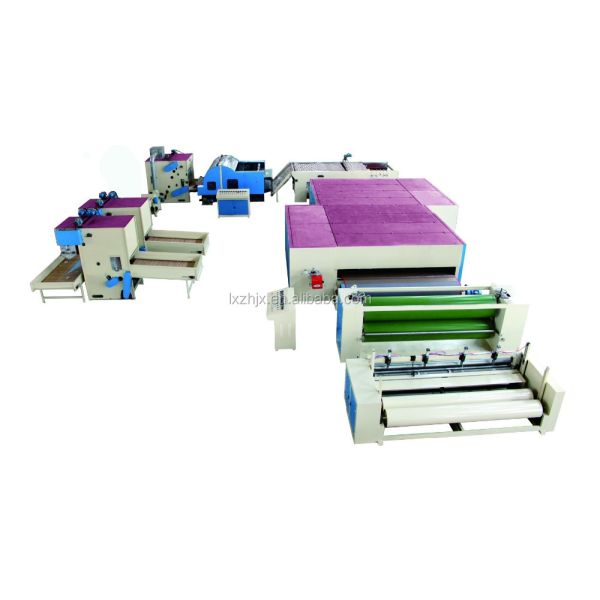 Nonwoven PET Polyester Thermal Bonded Wadding Production Line Machine