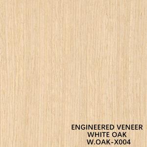 China Man Made Reconstituted Composite White Oak Wood Veneer X004 0.15-0.6mm For Plywood wholesale