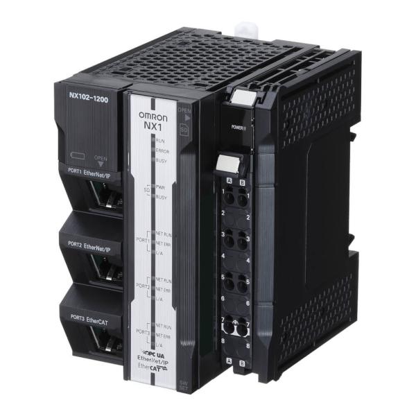 NX102-1200 Sysmac NX1 Modular CPU With NX Controllers , Ethernet Networking ,