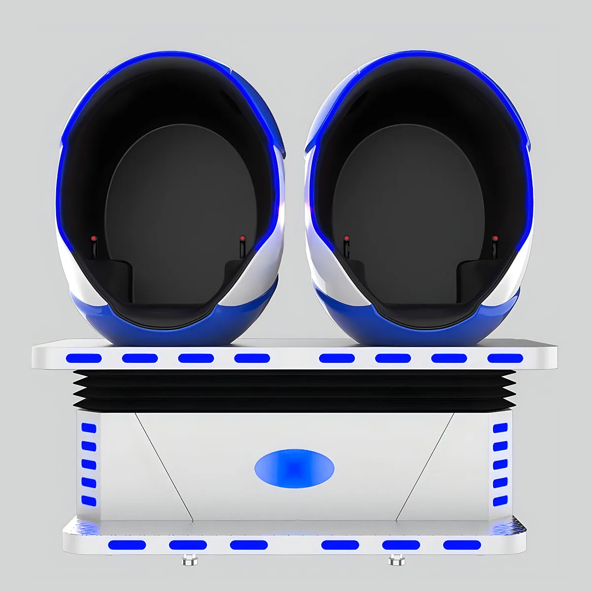 Double Seat 9d Vr Egg Chair Electric With Motion Platform 19"/21"/ 42" Touch Screen