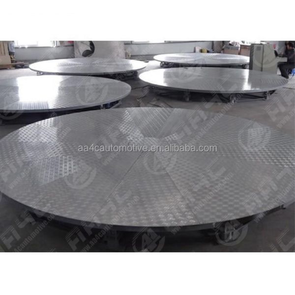AA4C heavy duty rotating display stand turntable auto show car turntable display platform car parking turntable