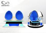 2 Player 9D Egg VR Cinema Simulador With Deepon E3 Glasses For Shopping Mall