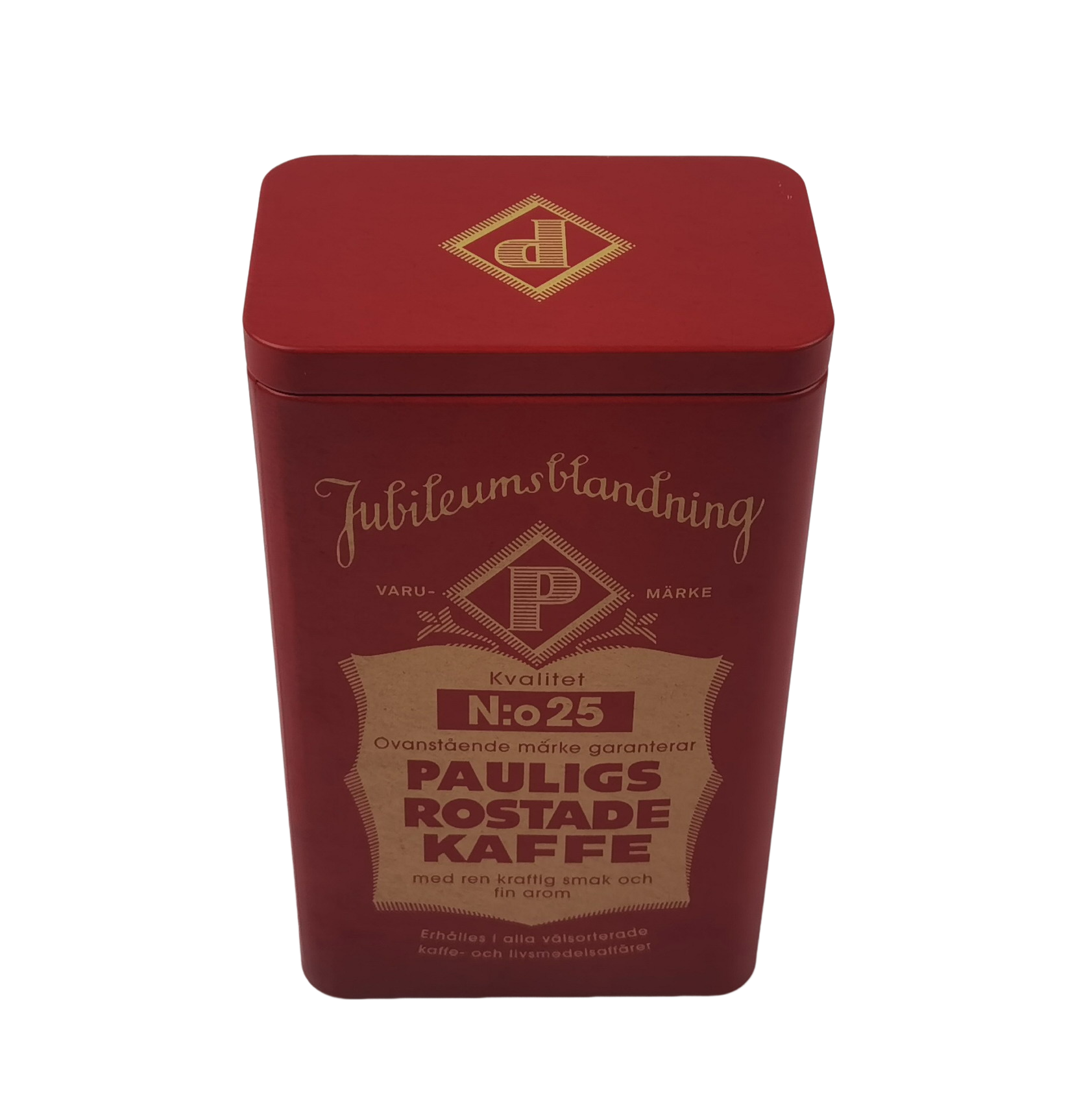 Bespoke Rectangular Empty Tin Coffee Box With Inner Lid Coffee Tin Cans