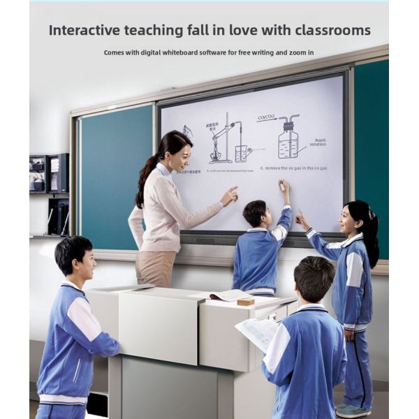 Smart Interactive LED Touch Screen Tablet Elevator-Suitable Electronic Whiteboard for Multimedia Teaching and Conference