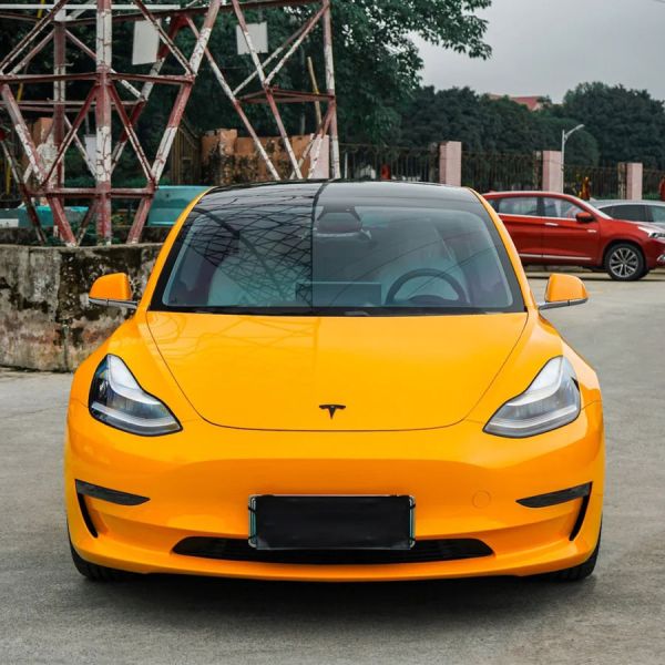 Mclaren Orange Scratch Resistance Car Wrap Film Any Car Model Color Change PPF Film