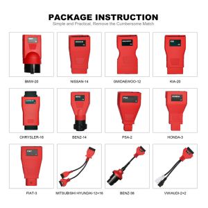 Autel Maxidas DS808 OBD2 Diagnostic Tool Upgrad of DS708 with Full set OBDI