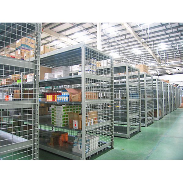 Convenient 8 Layer Boltless Steel Rack with 50mm Hole Distance and 1200-2500mm Height
