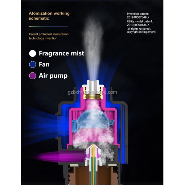 Black 500ml Aroma Diffuser Hotel Usb Electric Diffuser Sterilization