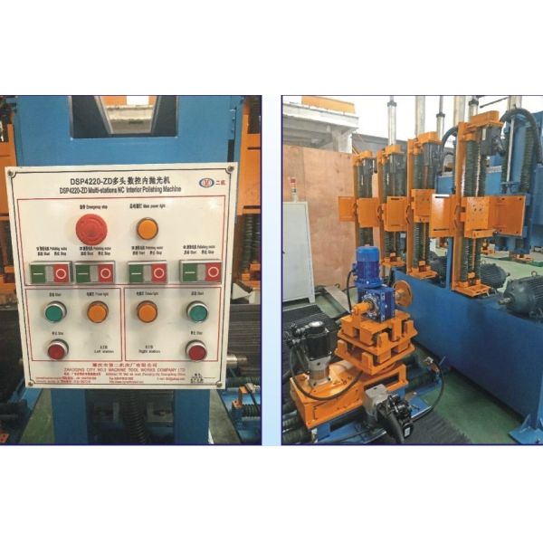 Side surface and bottom Polishing Machine Multi-Stations Polishing Machine for