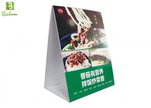 China Promational Acrylic Menu Display Stands Restaurant  , Acrylic Counter Display Stands wholesale