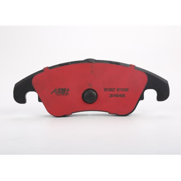 Black Ceramic Brake Pads Low Disc Damage No Noise Emark Certificated