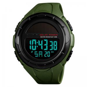 China solar powered digital watch 1405 Solar Power digital sports watch hot sale tactical Waterproof outdoor sport watches wholesale