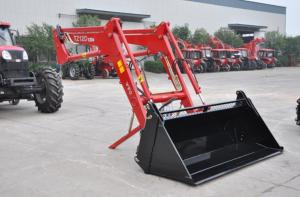 China TZ04D Farm Tractor Attachments , 0.16m3 Tractor Front End Loader Bucket wholesale