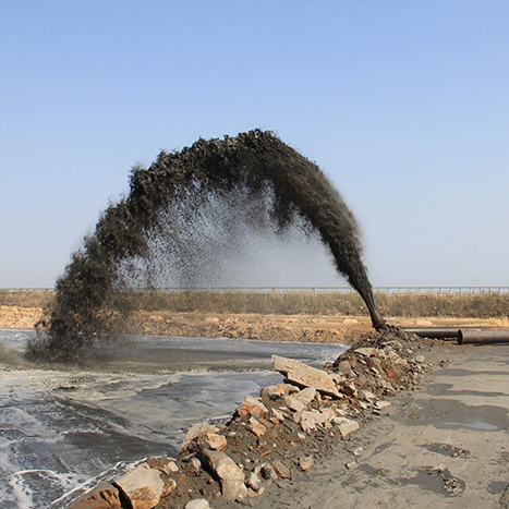 14.5m Diesel Mining Suction Dredging Equipment 2200 M3/h With Centrifugal Slurry Dredging Pump