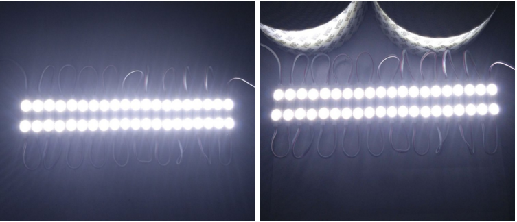 5050 5730 LED Backlight Module For Signage / 12v LED Light Modules With PVC Material