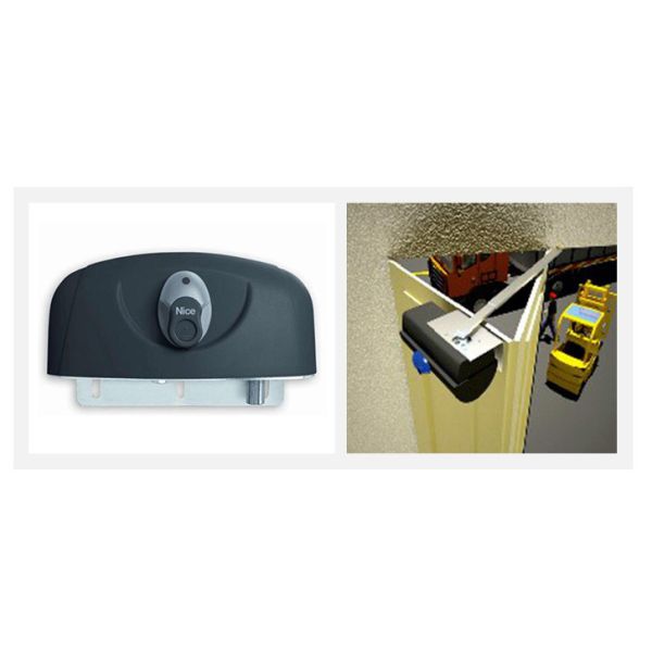 External Industrial Sliding Folding Doors Hidden Frame 25m Width 9m Height For Warehouse